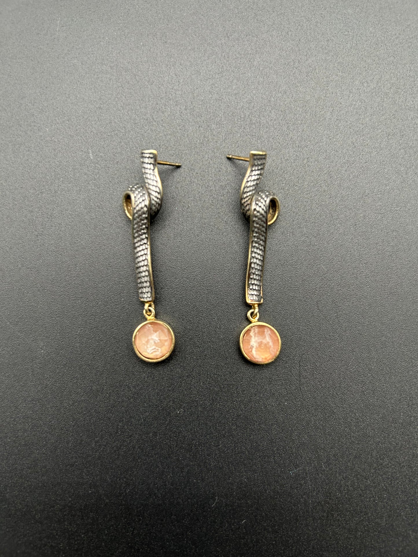 Sophisticated Snake Earrings by Theofilos