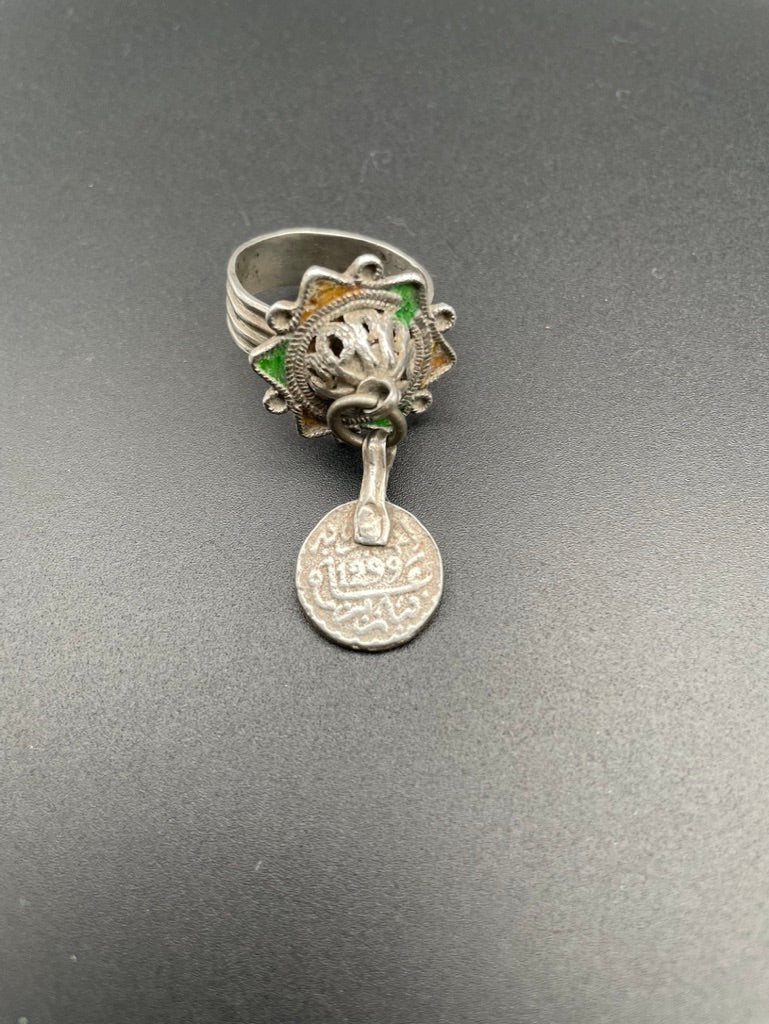 Moroccan Coin Ring