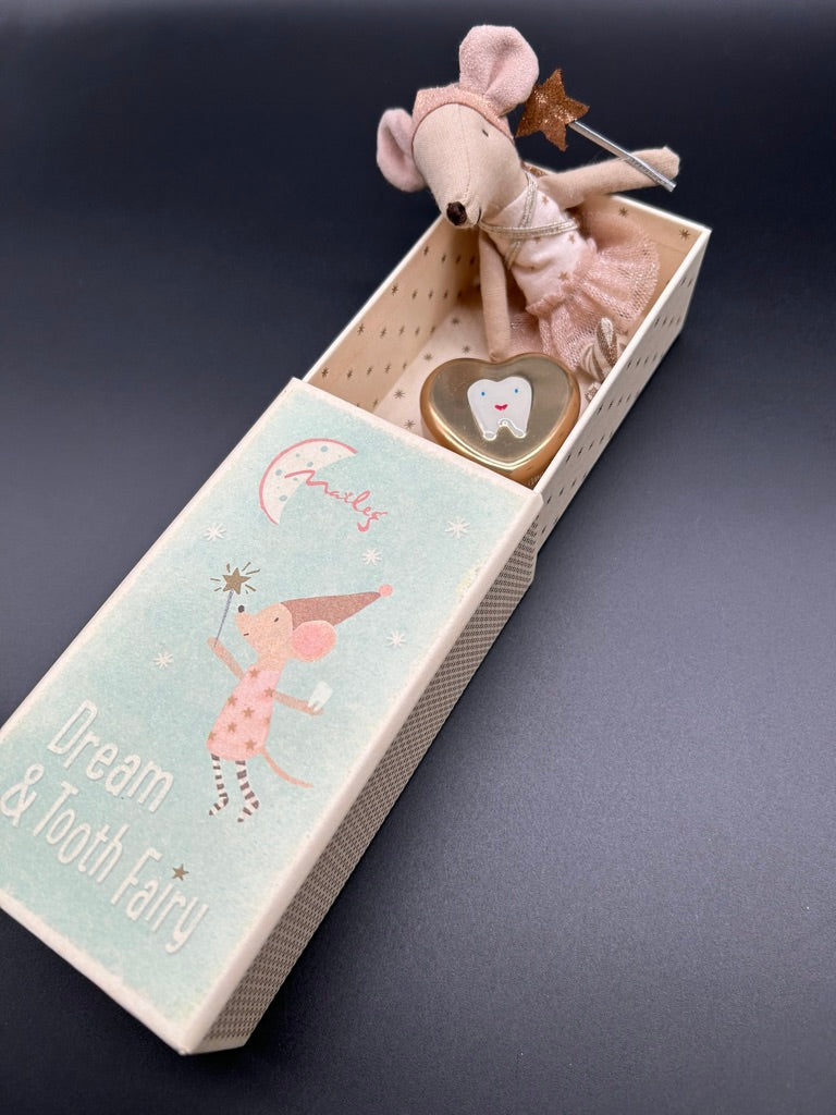 Maileg Tooth Fairy Mouse in Matchbox