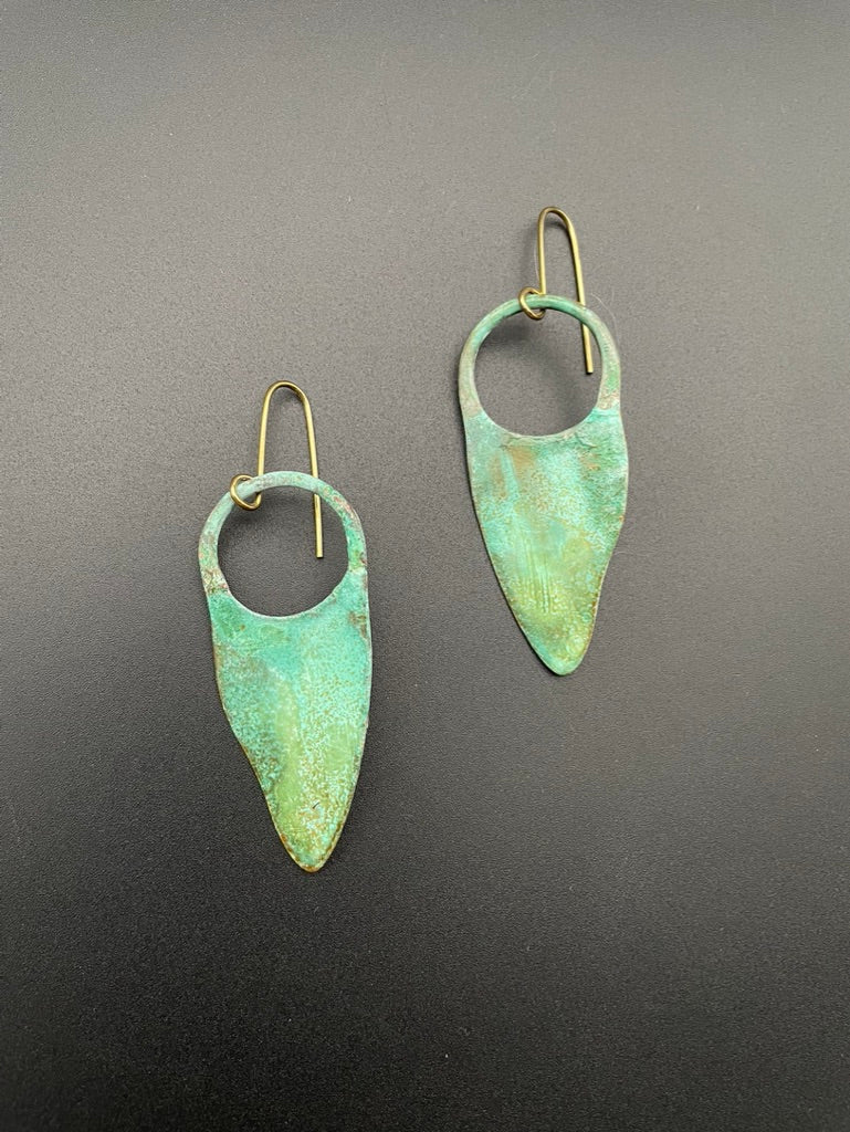 Circle Drip Earrings by Sibilia