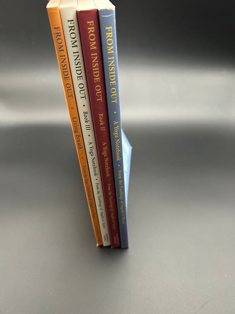 From Inside Out: A Yoga Notebook (4 Volume Set) from the teachings of Angela Farmer and Victor van Kooten