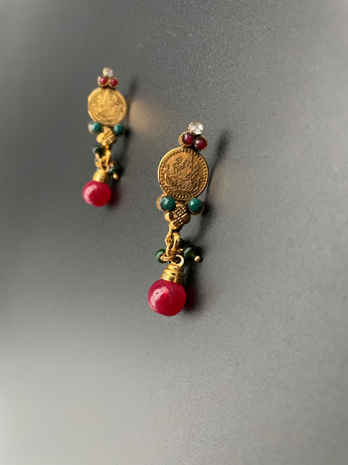 Indian Coin Earrings