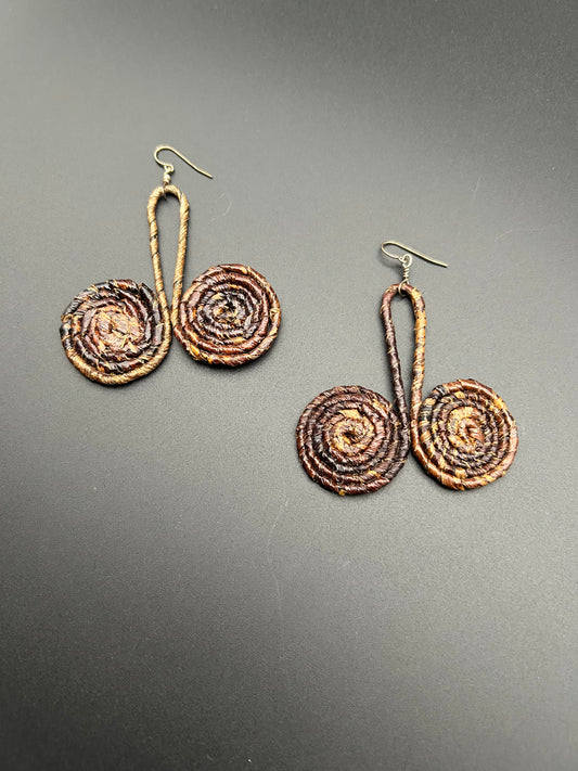 Wicker Coils Earrings