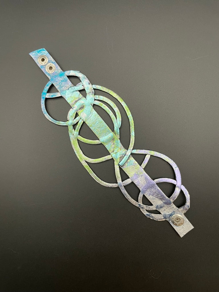 Reversible Rubber Bracelet, option 1