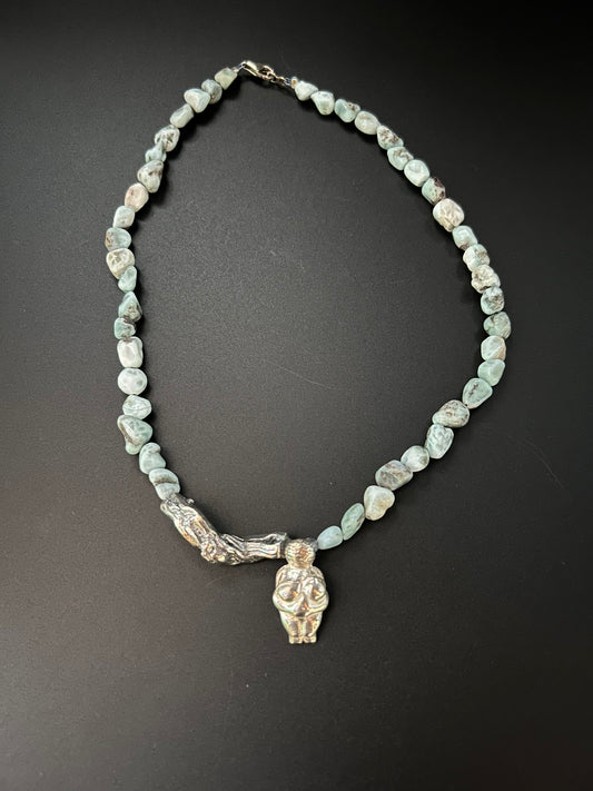 Tree Branch Venus Necklace by Theofilos