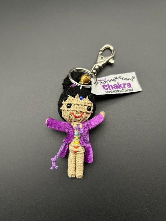 Chakra String Doll Key Chain
