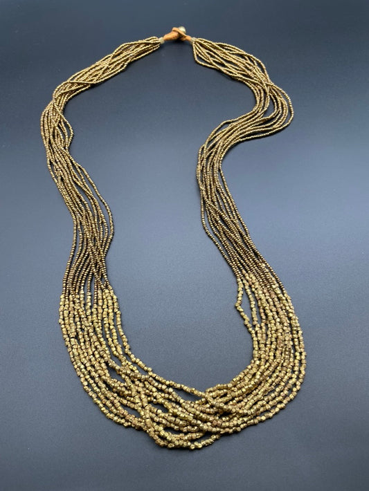 Gold Beads Necklace