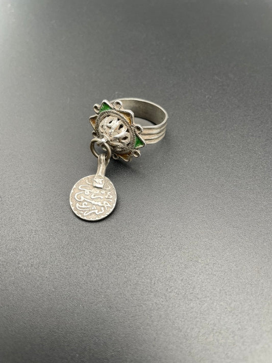 Moroccan Coin Ring