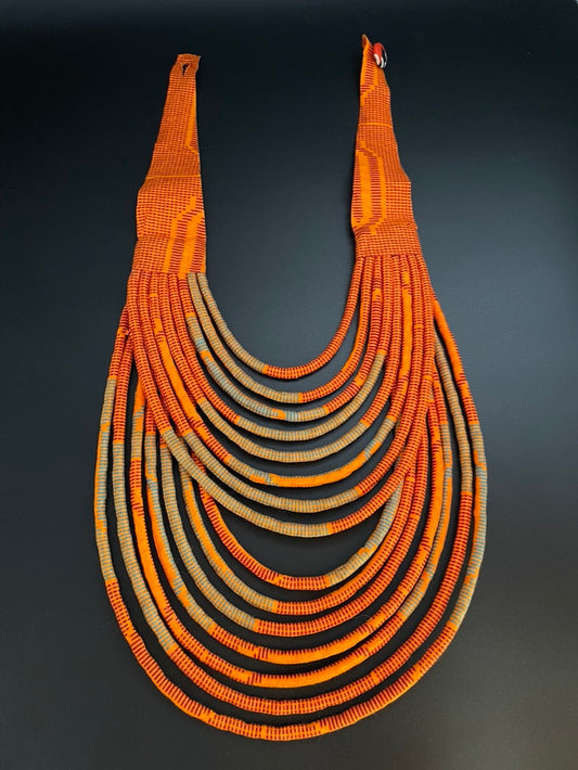 Jumbo African Bib Necklace