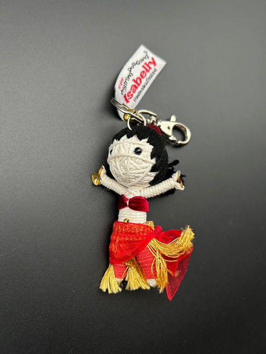Belly Dancer String Doll Key Chain