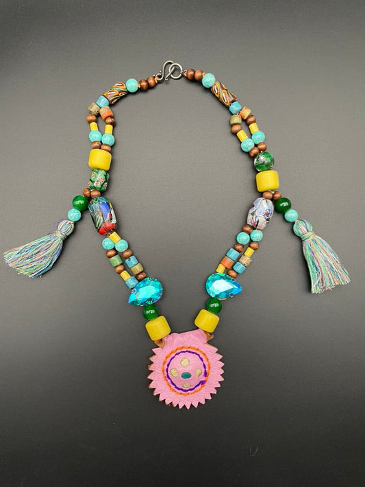  leather necklace