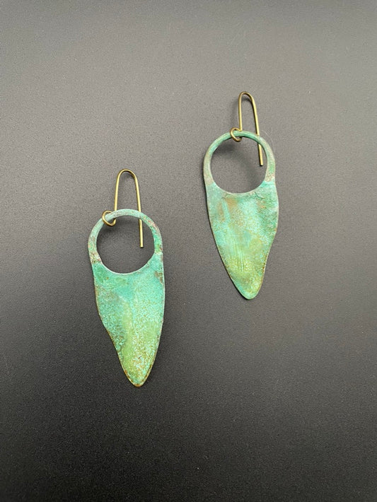 Circle Drip Earrings by Sibilia